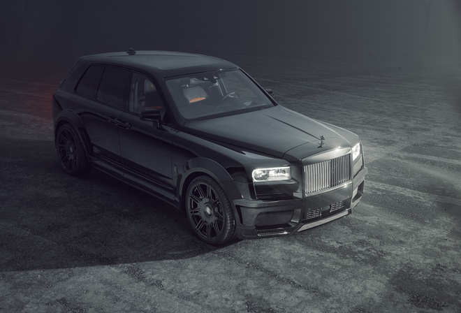 Spofec, Rolls-Royce, Cullinan, Black, Badge, 2021