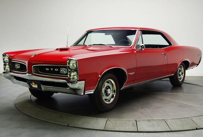 pontiac, gto, 1966