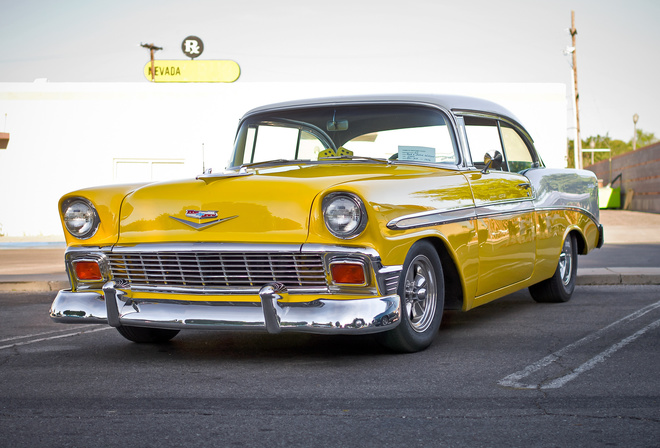 chevrolet, bel air, 1956