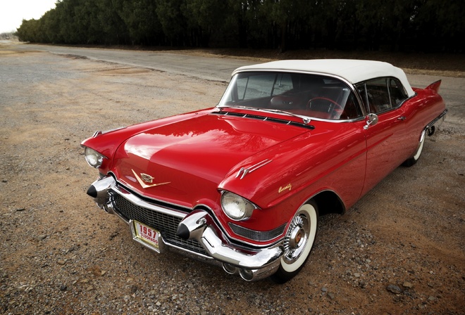 cadillac, eldorado, 1957