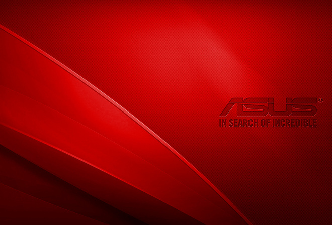 Asus, red, logo