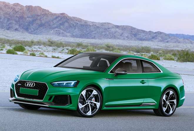 Audi, зеленый, цвет, заставка
