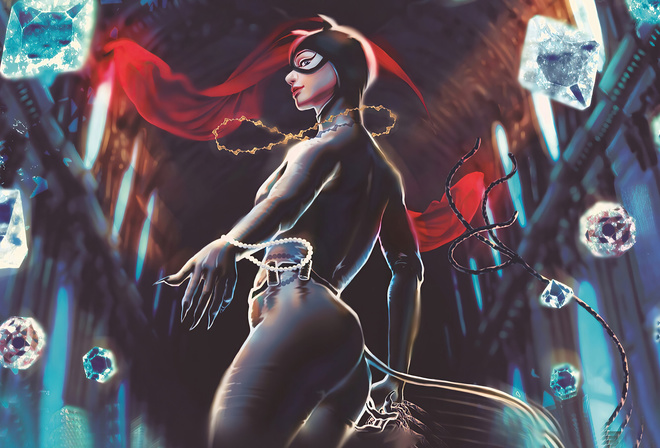 DC, Catwoman, Arkham