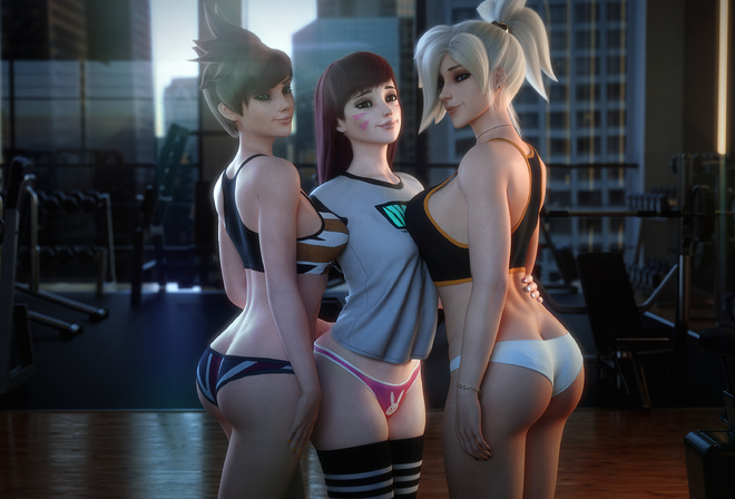 , Tracer (Overwatch), D.Va (Overwatch), video games