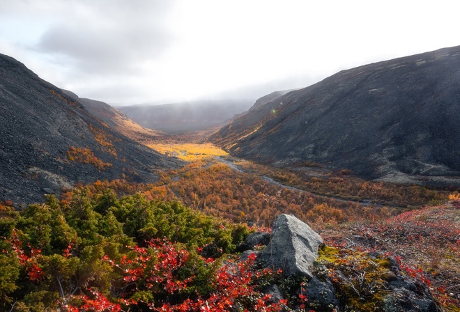 осень, горы, пейзаж, Руслан Кондратенко