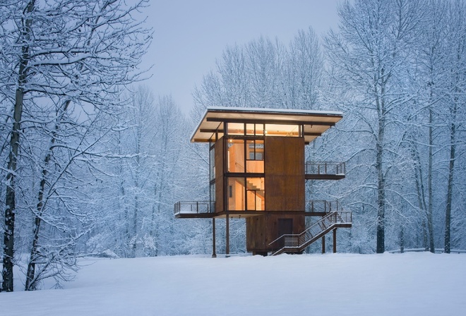  , Olson Kundig Architects, , weekend cabin, Washington