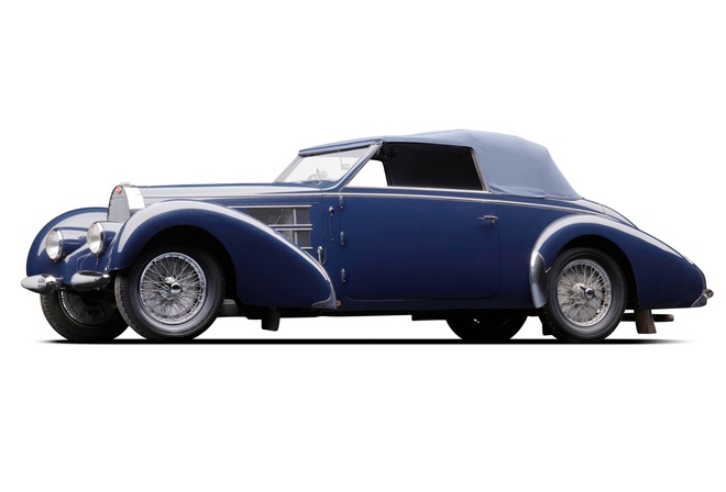 Bugatti, 1938, cabriolet, Bugatti Type 57C Stelvio Convertible