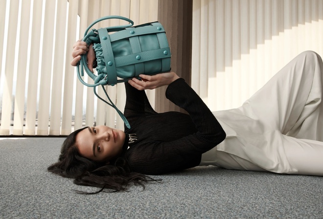 Salvatore Ferragamo, Cage Bag Spring 2022 campaign, Mariacarla Boscono,  ,  