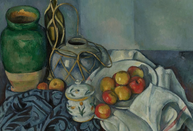 Still Life with Apples, 1894,   , Paul Cezanne,  