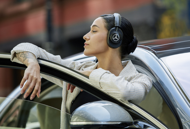 Master and Dynamic, Active Noise-Cancelling Wireless Headphones, Mercedes-Benz