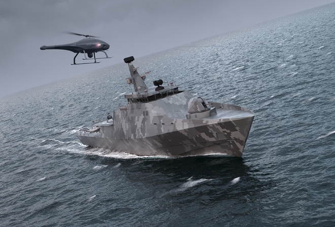 Saab, Multi Function Mine Counter Measure Vessel, Saab Kockums MCMV 80, medium-range VTOL, airborne Skeldar