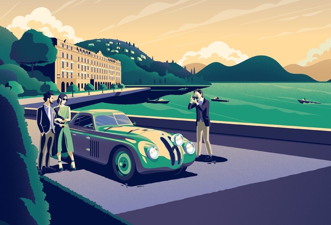 BMW, Lake Como, Hotel Villa dEste