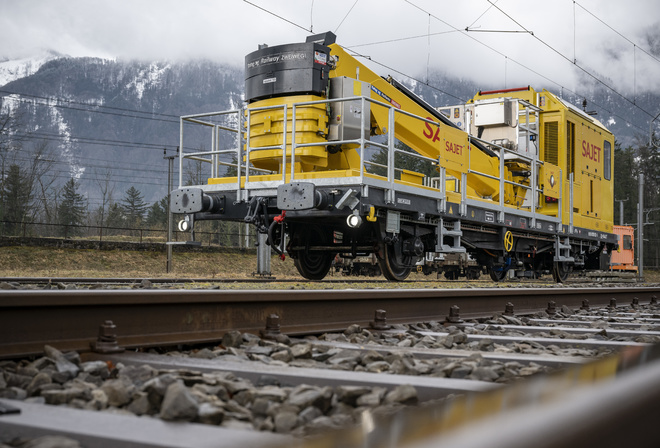 Siemens, special maintenance train, Switzerland
