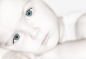 ребенок, мальчик, взгляд, голубые глаза