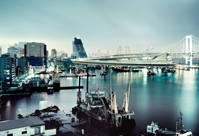 , Tokyo,  , , rainbow bridge