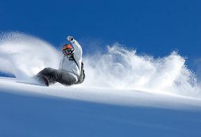 Snowboard, сноубординг, сноубордист, спуск, зима, снег, горы, спорт