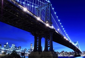 New york city, night, ночь, нью-йорк, мегаполис, сердце, сша