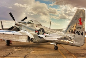 P-51, mustang, aircraft