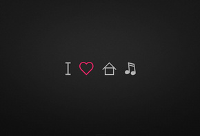 I, music, house, love