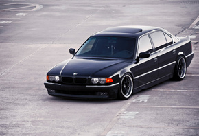 black, 740, Bmw