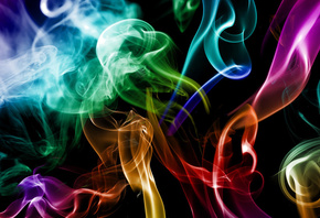 smoke, colours, Дым, цвета, креатив, абстракция