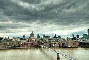 , england, London, millennium bridge, uk