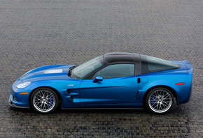 zr1, синий, Corvette