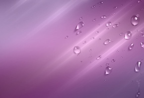 фиолетовый фон, Макро, капли