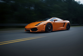 lambo, orange