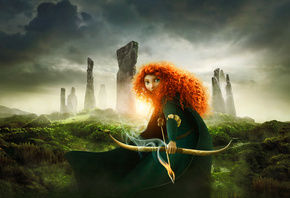 princess, disney, film, pixar, merida, brave, scotland, the movie