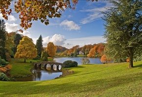 Stourhead Garden, , , Wiltshire, England, , , , , 