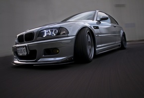 silvery, speed, , bmw, e46, m3, 