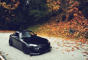 tuning, japan, car, wallpapers, black, honda, s2000, car