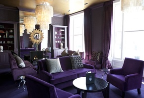 дизайн, Интерьер, мебель, комната, стиль, фиолетовый дизайн, Интерьер, мебель, комната, стиль, фиолетовый