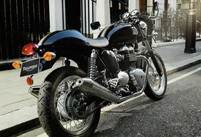 ,  , triumph thruxton, cafe racer