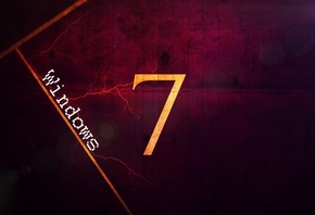 windows, windows 7, purple, seven, 7, thunder
