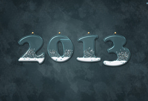 надпись, праздник, новый 2013 год, 2013