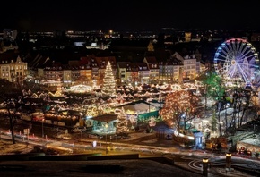 , weihnachtsmarkt, , erfurt