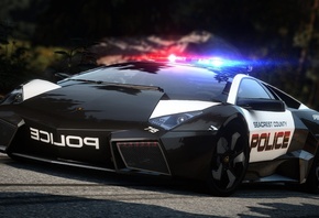 lamborghini reventon, hot pursuit, Need for speed, ������, ��������, �������