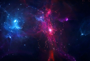 Nebula, созвездие, пространство, туманность