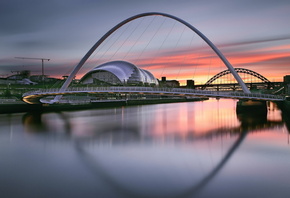 newcastle upon tyne, quayside, england