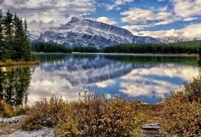 , mount rundle, , banff national park, canada