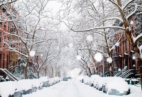 , , winter, street, snow, 