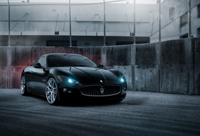 black, , Maserati,  , , granturismo
