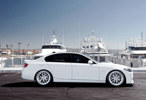 5 series, white, ������, f10, ����, �����, ���, Bmw
