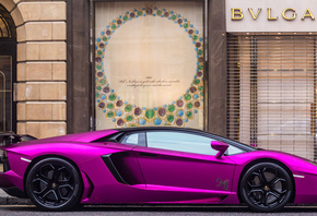 lp760-4, , Lamborghini, luxury, purple, london, , aventador