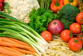 помидоры, лук, овощи, брокколи, Еда, перец, морковь