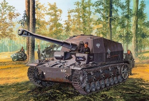 пт сау, истребитель танков, Рисунок, 10.5 cm k gp.sfl.