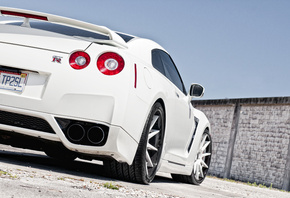 gt-r, �����, white, ����, Nissan, �����, ������ �����, ������