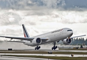 обои самолёт, боинг, Boeing, 777, air france, облака, boeing 777 самолёт, боинг, Boeing, 777, air france, облака, boeing 777